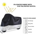 thumbnail image 4 of Harley BadBoy FatBoy Deluxe Motorcycle Cover - Waterproof and UV-resistant, suitable for outdoor rain and snow weather, 4 of 4