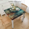 thumbnail image 2 of BANET Tablecloth Rectangle Abstract Paint Art Table Cloth Indoor Outdoor Table Cover for Birthday/Party Waterproof Tablecloths for Wedding/Picnic/Camping/Dining/Kitchen, 2 of 7