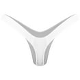 thumbnail image 1 of dPois String Aguichant en Forme de V pour Femmes -t-back Mini Bikini pour Fête à la Piscine Blanche G, 1 of 7