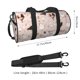 thumbnail image 2 of Fotbe Funny Chicken Bolsa Deportiva de Lona Plegable con Estampado, Bolsa de Gimnasio con Bolsillo Seco/Húmedo, Bolsa de Viaje Ultraligera de Gran Capacidad, 2 of 6