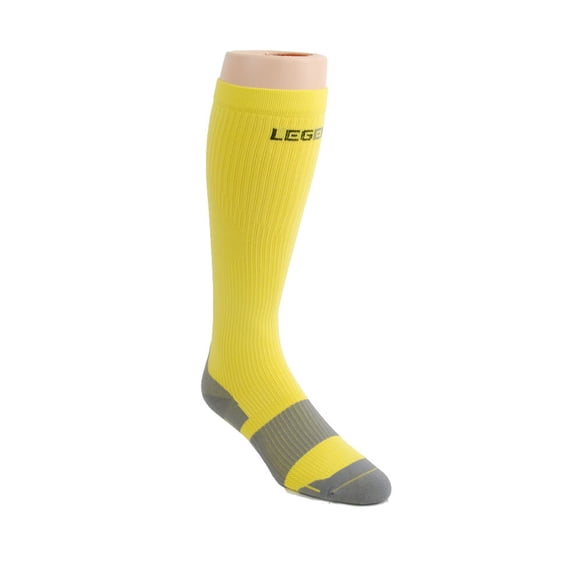 Compression Performance Socks, 1 Pair (X-Large, Yellow)