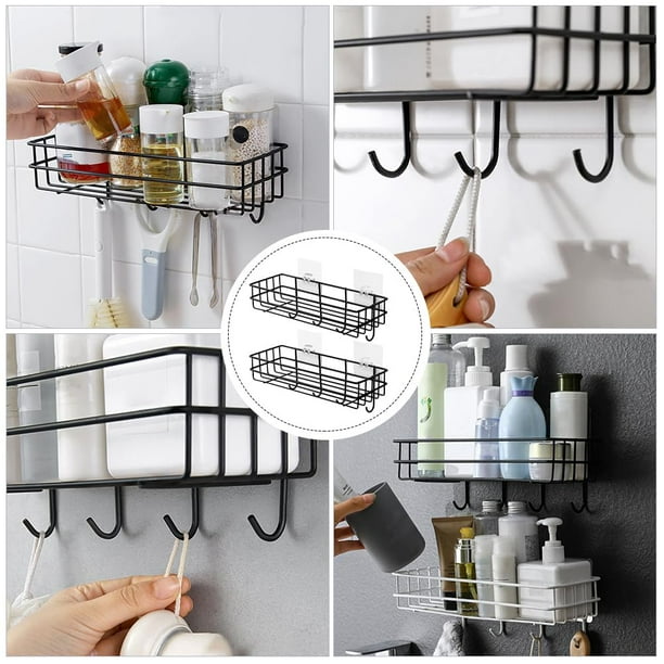 Cesta De Alambre Almacenamiento Con Adhesivo (002) | Meses Sin Intereses