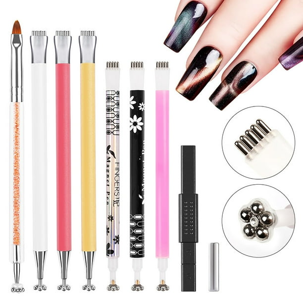 Funie Cat Eyes Pen Magnetic Strip Effect 3D Acrylic DIY Nail Line