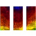 thumbnail image 1 of 7055 799975107882 3-Panel Sunset Metal Wall Art, 1 of 2
