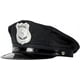thumbnail image 4 of RV Gorro de policía Cop Carnival Hats 1 gorro de policía negro, divertido, SWAT Rojo Verde, 4 of 5