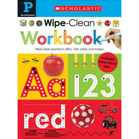 Wipe Clean Workbook: Pre-K (Scholastic Early (Best Pre K Workbooks)