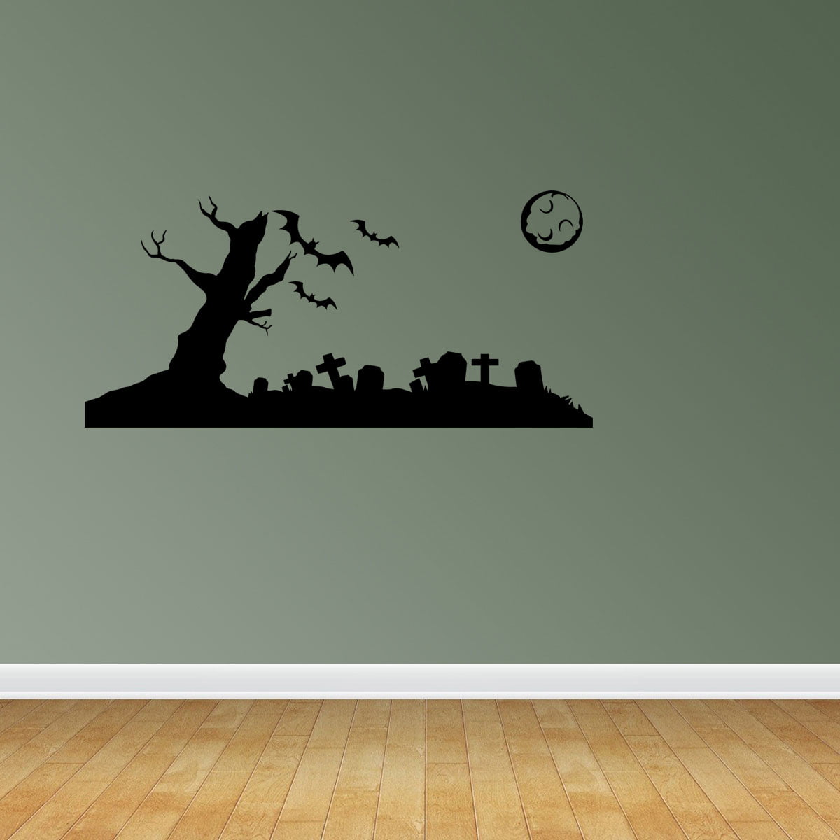 Spooky Quote Halloween Home Mirror Window Vinyl Wall Art Sticker Decal Mural 
