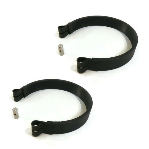 The ROP Shop | (Pack of 2) 5" Brake Bands & Cable Pins, Height 7/8" fits Carter G428 Brake Drum