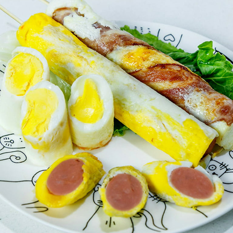 Electric Automatic Egg Roll Maker Multi-functional Mini Omelet Breakfast Egg  Boiler Kitchen Cooling Egg Cooker tools 