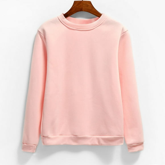 Fgnfyis Sweatshirt for Women Long Sleeve Crewneck Pullover Hoodies Shirt 2025 Fall Tops Loose Casual Sweaters Women's Sweatshirt PK2 L