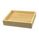 thumbnail image 2 of Tabla de madera , bandeja para desayuno, tabla para cortar pan, bandeja para Rectangular resistente, bandeja para pasteles de panadería 28x21cm, 2 of 9