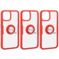 thumbnail image 4 of Mobile Phone Casefor IO,3PCS 5.4 Inch Transparent Mobile Phone Case Mobile Phone Casewith Finger Stand Highly Versatile, 4 of 7