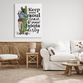 thumbnail image 2 of Cowgirl Soul Clean & Boots Dirty Phrase Novelty Graphic Art Gallery Wrapped Canvas Print Wall Art, 2 of 7
