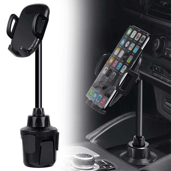 OWNTECH Cell Phone Holder for Car Cup Holder Phone Mount Car Assoceries Universal Adjustable for iPhone Samsung