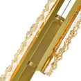 thumbnail image 3 of CWI Lighting Stagger Integrated LED Brass Mini Pendant, 3 of 8