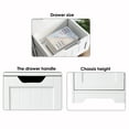 Homfa Modern Bathroom Floor Medicine with 5 Drawers, Free