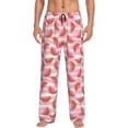 thumbnail image 1 of Balery Sweet Watermelon Pantalones de pijama para hombre, pijama ultraligero, pantalón de descanso-Large, 1 of 6
