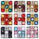 thumbnail image 2 of Plastic Stripe Hanging Christmas Ball Ornaments for Xmas Tree Party Holiday Home Decorations Festive Garland Wreath Centerpiece Supplies, 2 of 2