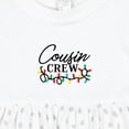 thumbnail image 4 of Inktastic Christmas Cousin Crew Girls Baby Dress, 4 of 5