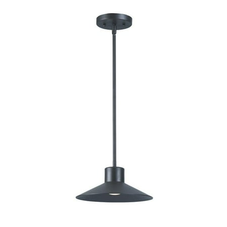 

3.5 in. Civic LED 1 Light Outdoor Pendant - Architectural Bronze