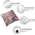 thumbnail image 4 of BANET & Short Plush Fabric Double Sided Body Pillow Cover 22x22in, 4 of 5