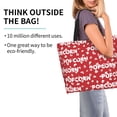 thumbnail image 2 of Fotbe Popcorn2 Bolsa Tote Estética de Lona con Estampado para Mujer - Bolsa Reutilizable de Hombro Casual para Vacaciones, Compras, Trabajo y Gimnasio, 2 of 8