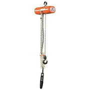 CM COLUMBUS MCKINNON 2114 SHOPSTAR ELEC CHAIN HOIST 600LB 460V 3PH 20FPM
