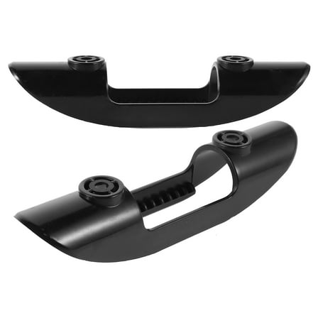 Homoyoyo Black Plastic Boat Accessories Set of 2 Marine Parts for Watercraft and Boating Equipment