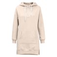 thumbnail image 4 of Womens Hoodies Dress Track Blouse Boyfriend Travel Casual Tunic Tops Y2K Oversized Fashion Clothing Flowy Cute Comfort Soft Split Hem Clothes Hoodies, 4 of 7