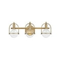 thumbnail image 5 of 3 Light Bath Vanity-Heritage Brass Finish Hinkley Lighting 53773Hb, 5 of 7