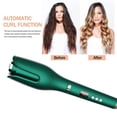 thumbnail image 3 of relayinert Rod Automatic Hair Curler Wand Electric Screen Rotating Heating Styling Hairdresser Tool Durable Convenient Pink, 3 of 6