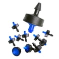 thumbnail image 2 of Drip Irrigation Emitters,1GPH Irrigation Dripper Emitters Maintain Constant Flow,Drip Irrigation System,1GPH Pressure Compensation Drippers,1GPH Inline Drippers and Drip Emitters,50 Per Bag (Blue), 2 of 7