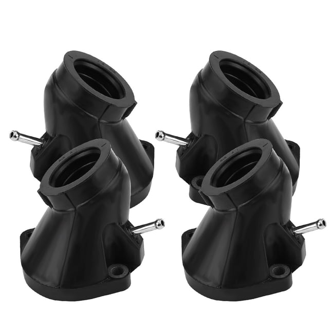 4Pcs Motorcycle Carb Carburetor Intake Manifold Boot Joint for YAMAHA XVZ1300