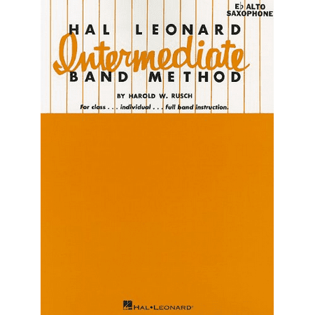 Hal Leonard Intermediate Band Method - Eb Alto