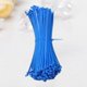 thumbnail image 2 of 1000PCS Wire Cable Tie Zips Nylon Self-locking Cable Ties Gardening Household Supplies (Blue), 2 of 2
