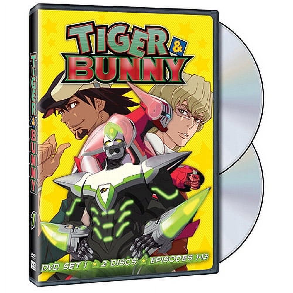 TIGER　＆　BUNNY　DVD-BOX DVD Amazon.com: TIGER & BUNNY Set 2 (DVD) : Hiroaki Hirata