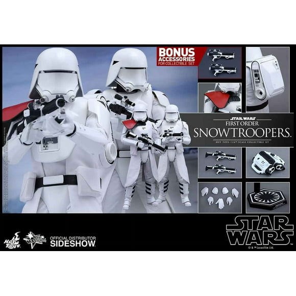Star Wars - First Order Snowtrooper (Bonus Accesories)  1/6 Scale - Hot Toys Hot toys Star Wars - First Order Snowtrooper (Bonus Accesories)