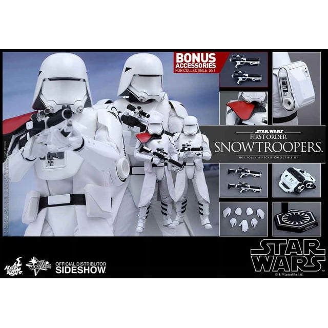 Star Wars - First Order Snowtrooper (Bonus Accesories) 1/6 Scale - Hot Toys Hot Toys Star Wars - First Order Snowtrooper (Bonus Accesories)
