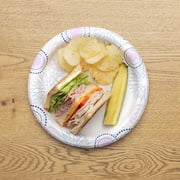 Great Value Disposable Paper Plates, 8.5 in, 100 Count