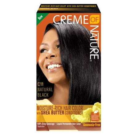 Creme Of Nature Color C11 Natural Black Kit (Pack of 2)