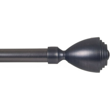 Somerset Home Urn Curtain Rod, 3/4
