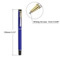 thumbnail image 2 of Uxcell 135mm Metal Ballpoint Pen Medium Point 1mm Black Ink Business Roller Ball Pens, Dark Blue Gold 3 Pack, 2 of 5