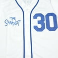 thumbnail image 5 of Men's #30 Benny The Jet Rodriguez The Sandlot Movie Baseball Jersey Christmas Summer Stitched Blue Size S, 5 of 5