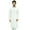 Pink, variant on Atasi Men's White Kurta Pyjama Set Long Cotton Tunic Shirt Ethnic Wear-Small
