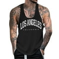 thumbnail image 1 of Aayomet Gym Tank Tops for Men Tank Top Running Bottom Sports Tank Top (Black, S), 1 of 4