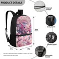 thumbnail image 5 of Jeiento Axolotl Backpack for Girls 8-12 12-14 School Bags Primary Middle School Bookbag Rucksack for Kids Pink Cherry Blossom 17inch Laptop Backpacks Elementary Schoolbag Daypack, 5 of 6