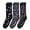 Purple/Black, variant on Wranglers Women's Western Pattern Seamless Toe Cushion Socks 3 Pair Pack