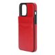 thumbnail image 1 of Funda de cuero para teléfono móvil con hebilla magnética Funda para teléfono Cartera con soporte para tarjeta de crédito para iPhone 13 Pro Max 6.7 pulgadas Rojo, 1 of 10