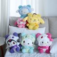 thumbnail image 3 of TAKARA TOMY-peluche de Anime de estilo japonés, muñeco de peluche Kuromi, My Melody Pochacco Hug, regalos de Navidad, 20/30cm, 3 of 5