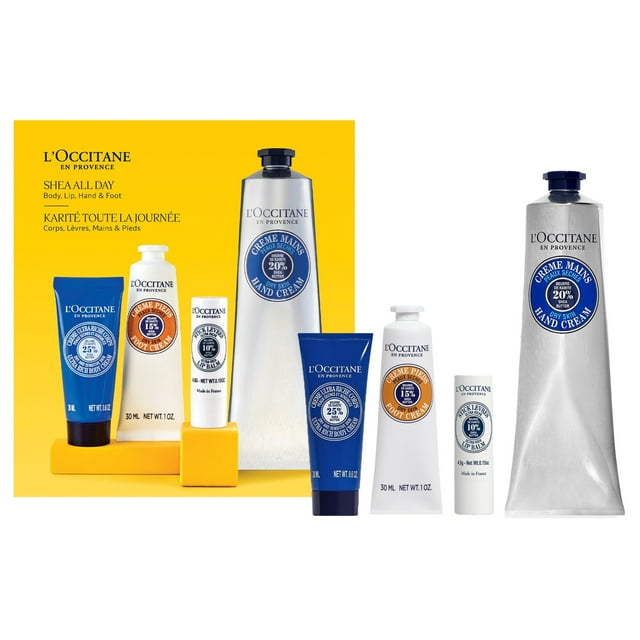 Set de Regalo Hidratante para la Piel L'OCCITANE Karité Todo el Día 150 ml